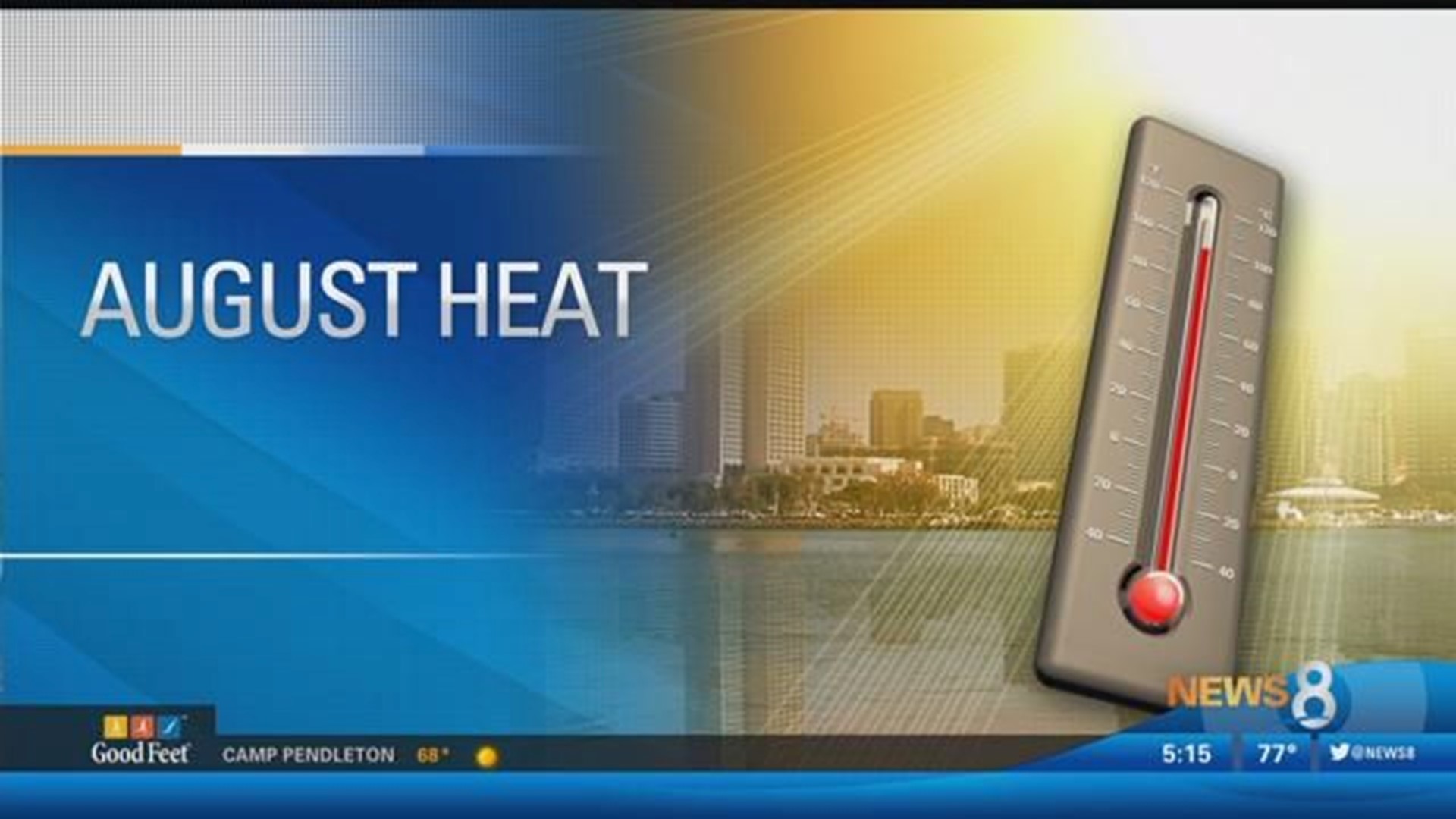 San Diego Heat Wave Tuesday expected to be hottest day of the week