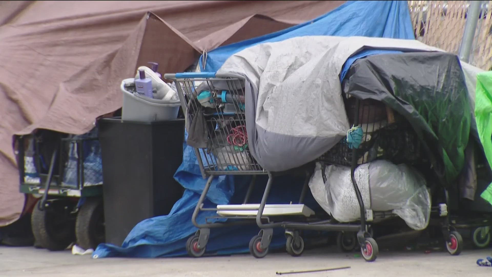 The ban would make it illegal to set up encampments near schools, open spaces, transit stops and sidewalks if shelter beds are available.