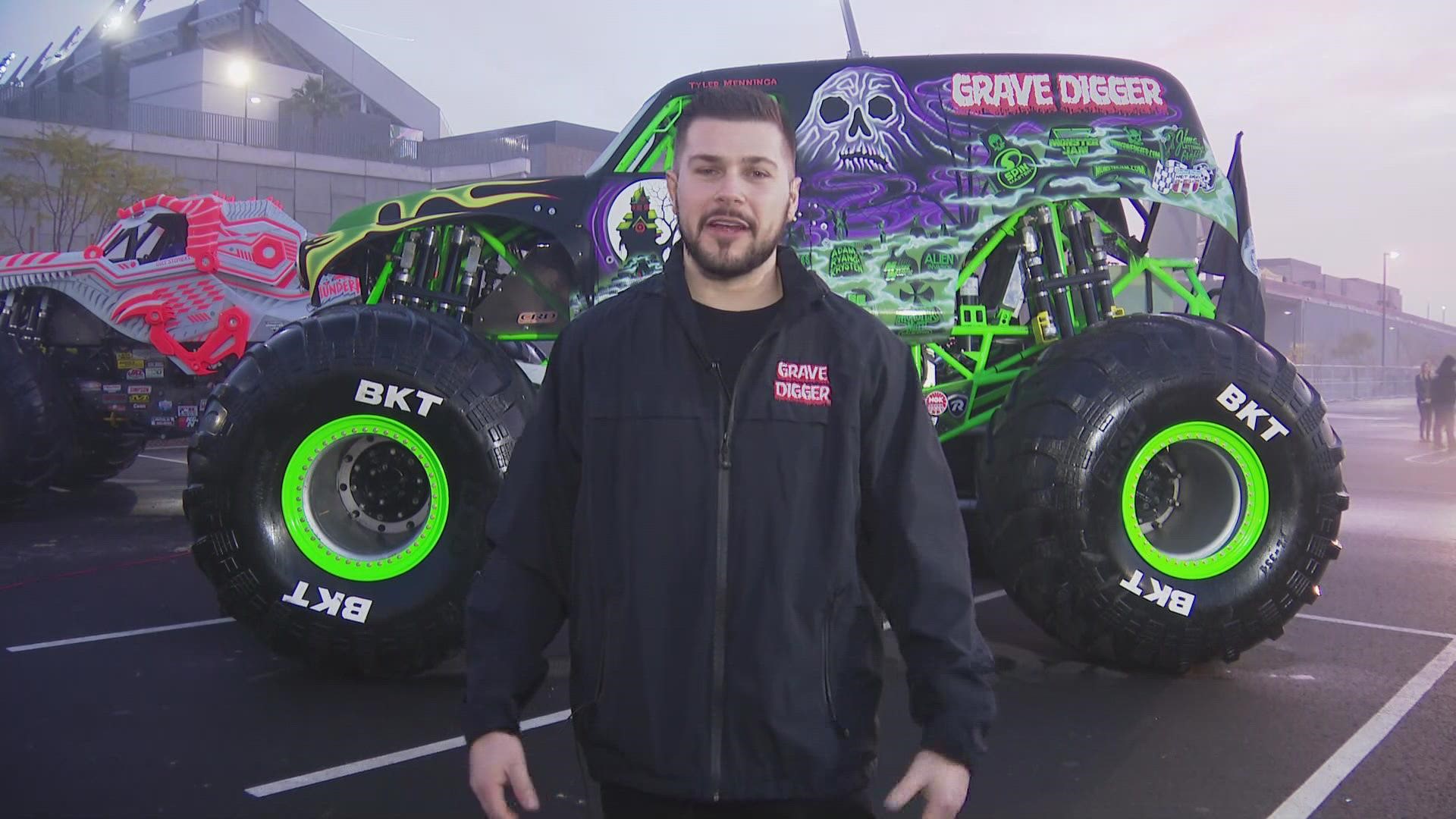 For the first time, monster trucks are taking over Snapdragon Stadium this weekend!