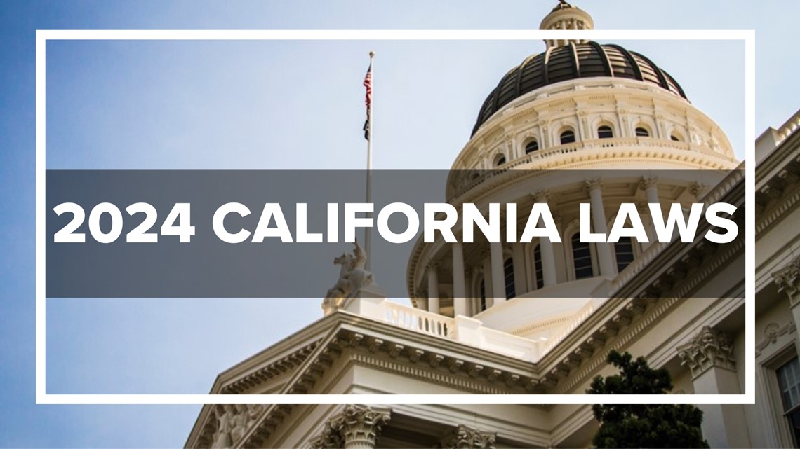 What are the new California laws for 2024