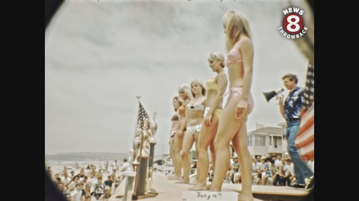 Bikini Contest in 1967 at Mission Beach in San Diego | cbs8.com