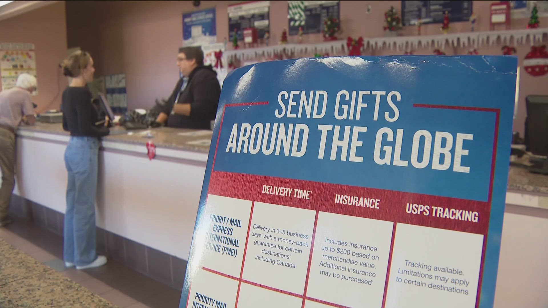 The U.S. Postal Service reveals the complex holiday shipping season that connects families across the world. 