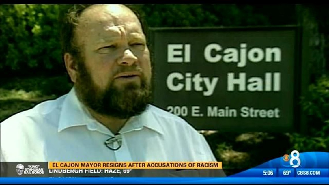 El Cajon mayor resigns after accusations of racism