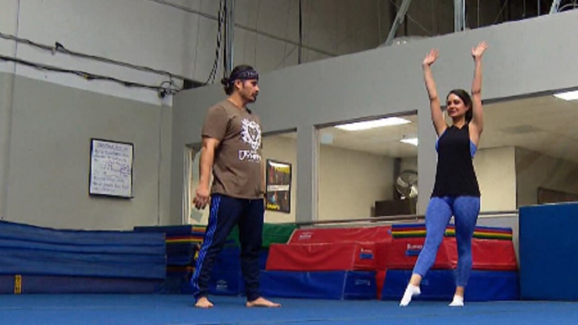 Gas Prices San Diego >> Milkin' San Diego: Jenny does gymnastics at Deleon ... Gas Prices San Diego >> Milkin' San Diego: Jenny does gymnastics at Deleon ...