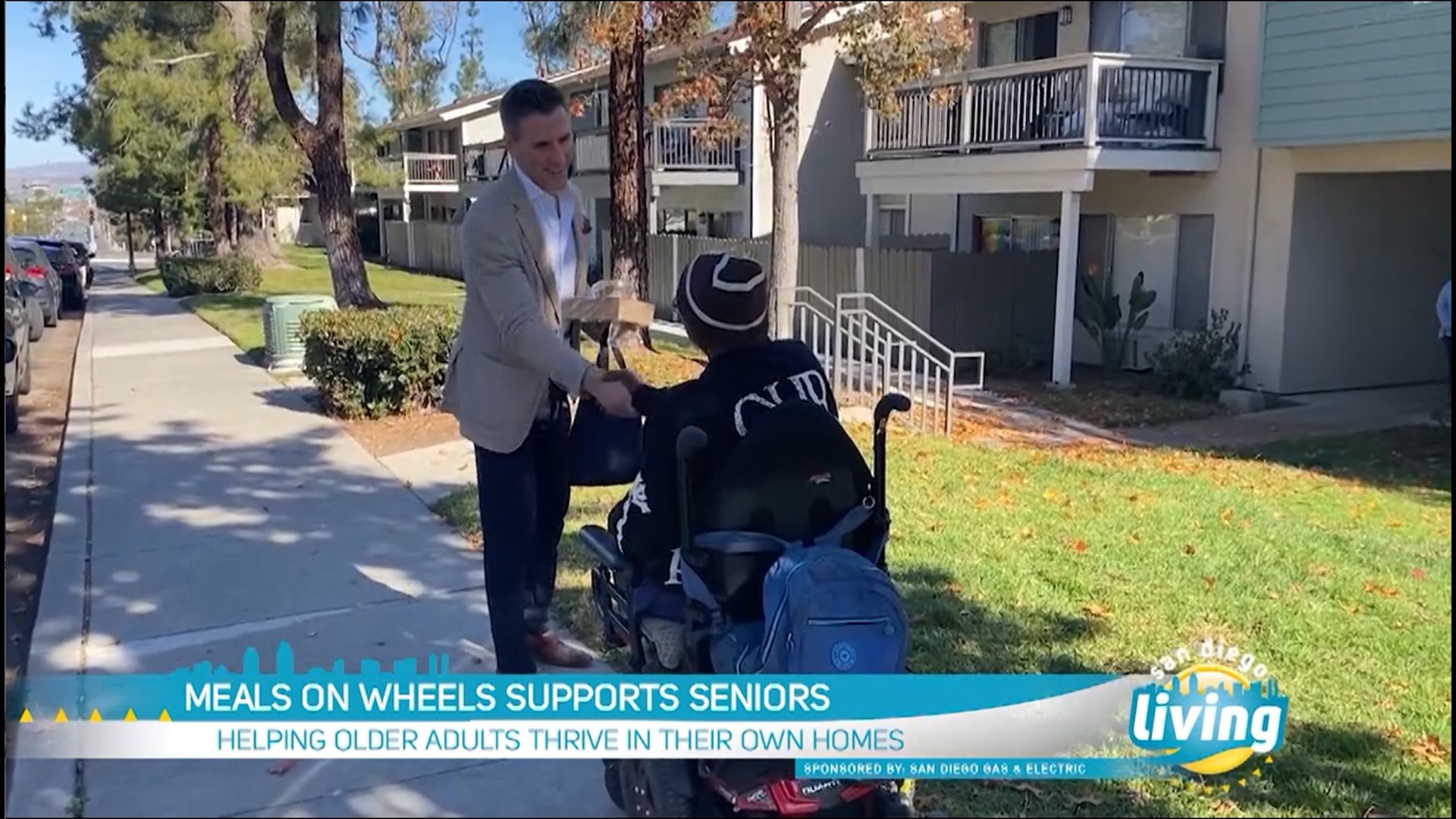 Meals On Wheels Provides Meals, Connection, Safety Net. Sponsored by SDG&E