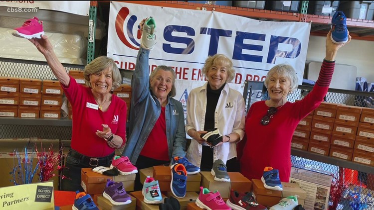 Assistance League STEPS  up with a sneaker giveaway for military kids