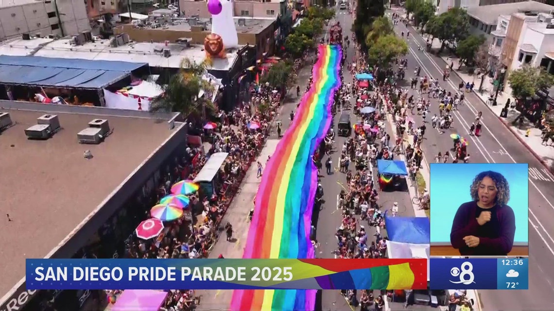 San Diego Pride Parade 2025 (Part 4) | cbs8.com