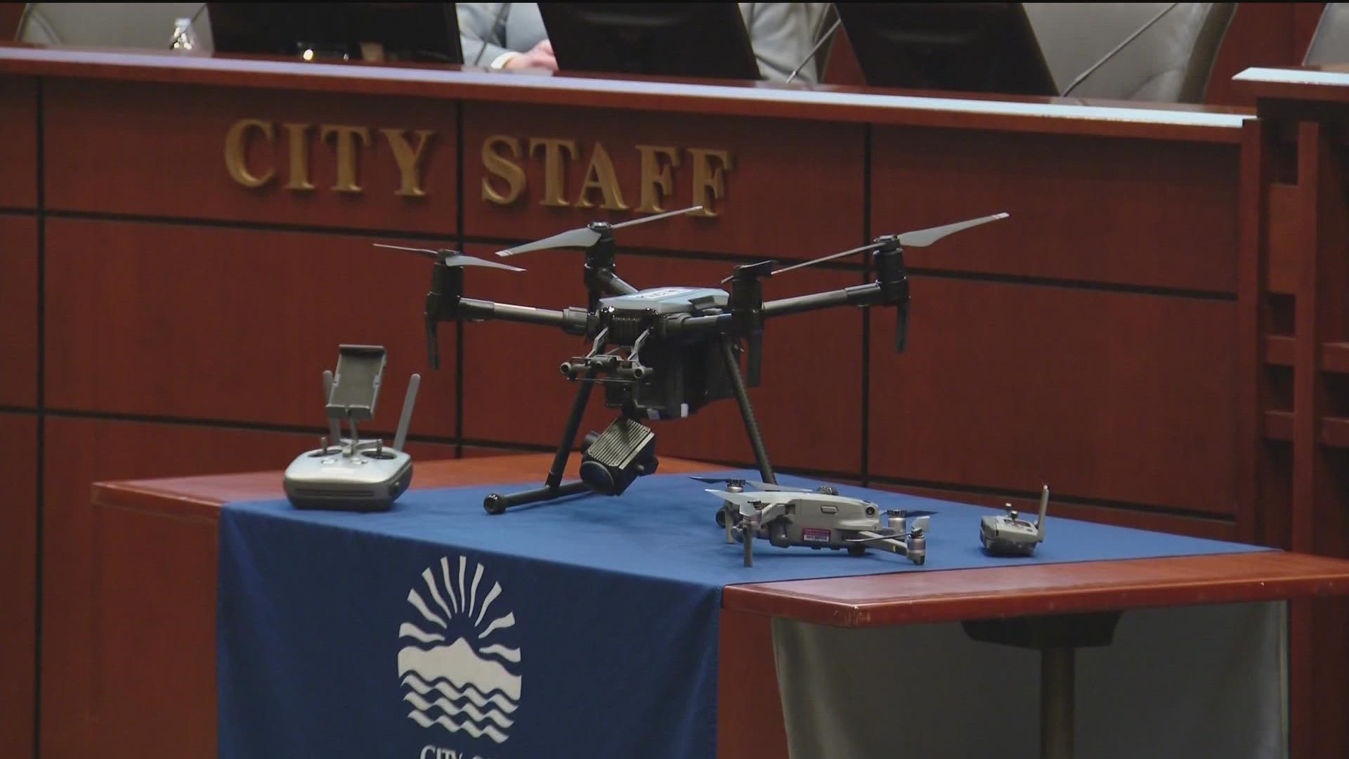 The Chula Vista Police’s drone program was the first in the country to receive FAA approval.