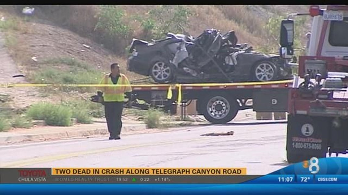 Two Dead In Early Morning Crash Along Telegraph Canyon Road