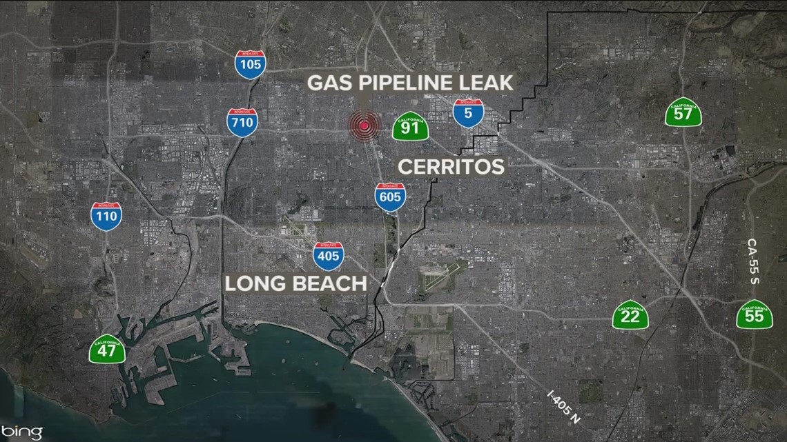 Major gas pipeline that serves San Diego shut down due to leak