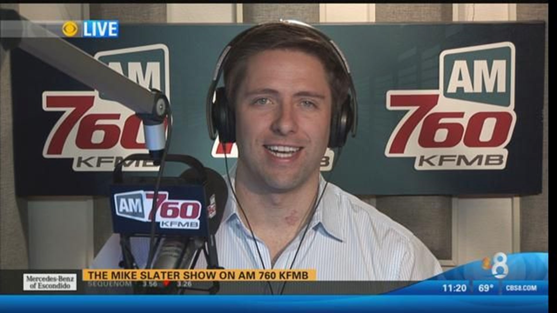 Mike Slater on CBS News 8 Defense plan