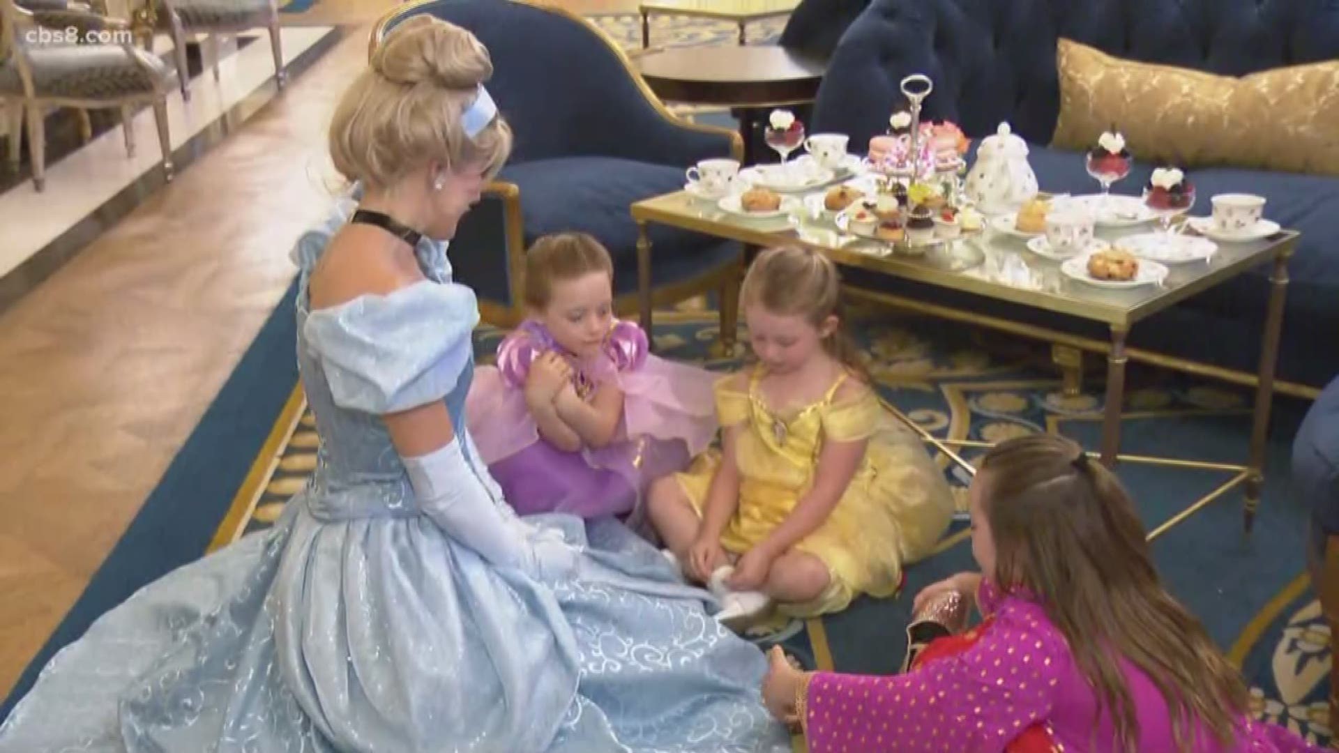Attendees will be able to have tea time with Cinderella and some of her other princess friends.