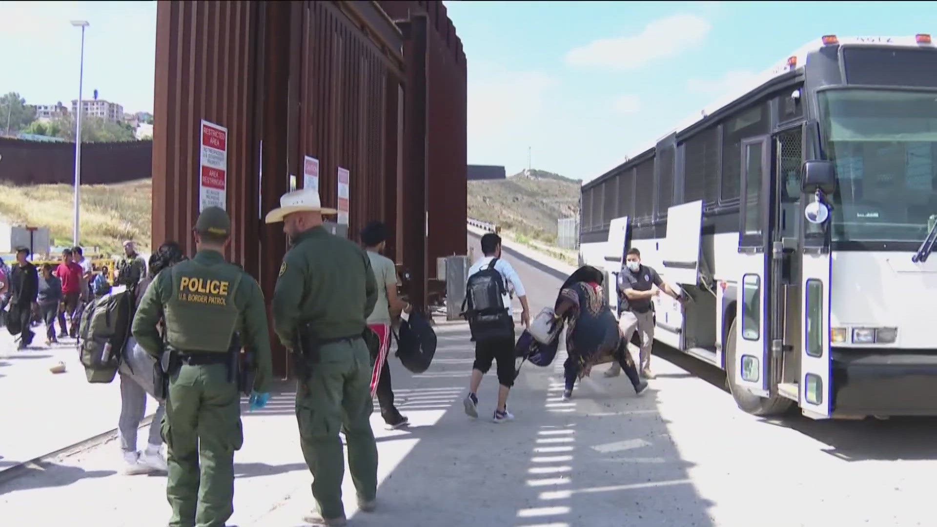 President Joe Biden announced an executive action to restrict asylum claims at the U.S.-Mexico border.