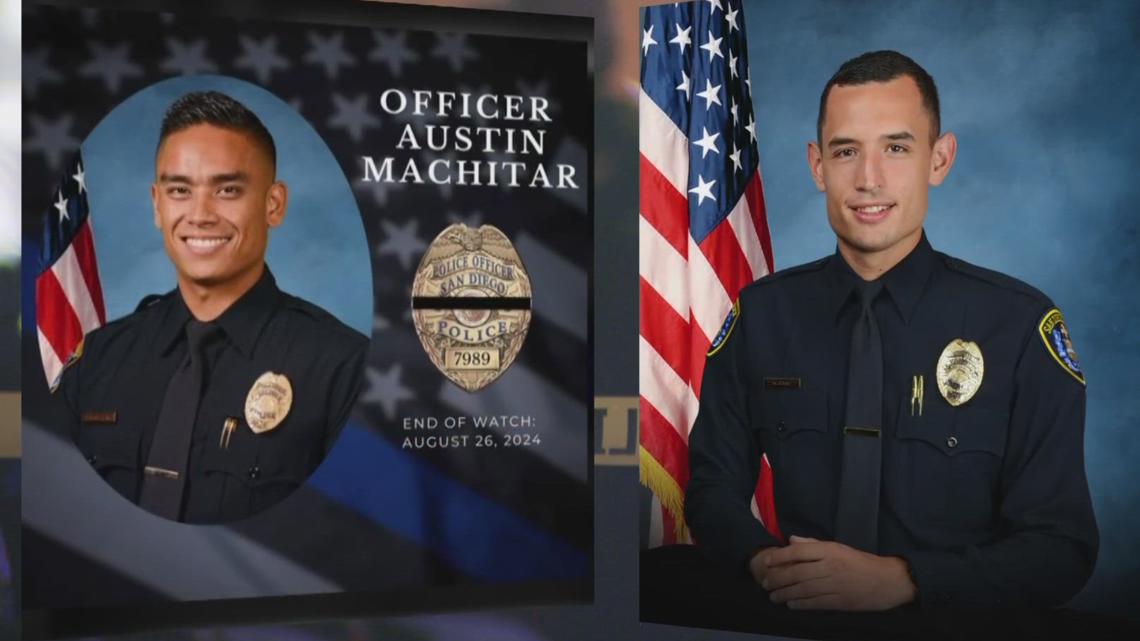 Community remembers San Diego police officer who died in chase