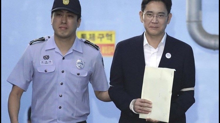 South Korean Court Sentences Samsung Heir To 5 Years Prison | Cbs8.com