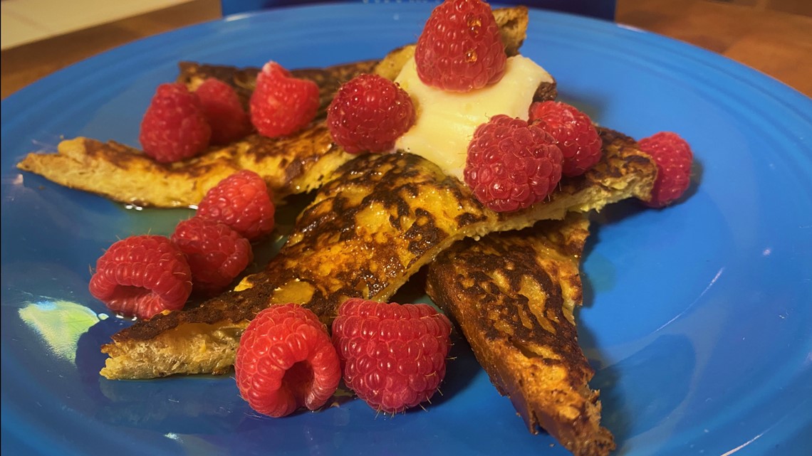 Strawberry French Toast Waffles  What's Cookin' Italian Style Cuisine