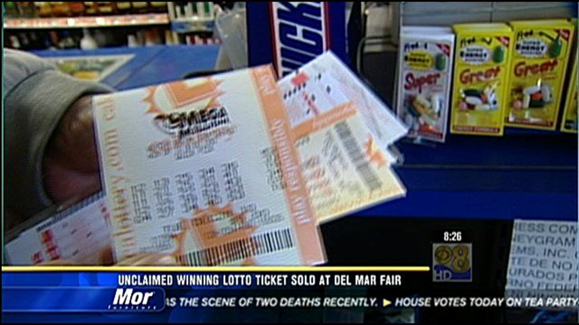 Unclaimed winning lotto ticket sold at San Diego County Fair