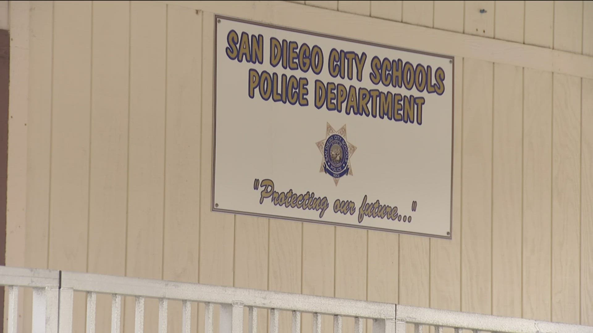 The nine San Diego Unified School District officers are planning to sue the district, the superintendent and the department' police chief.