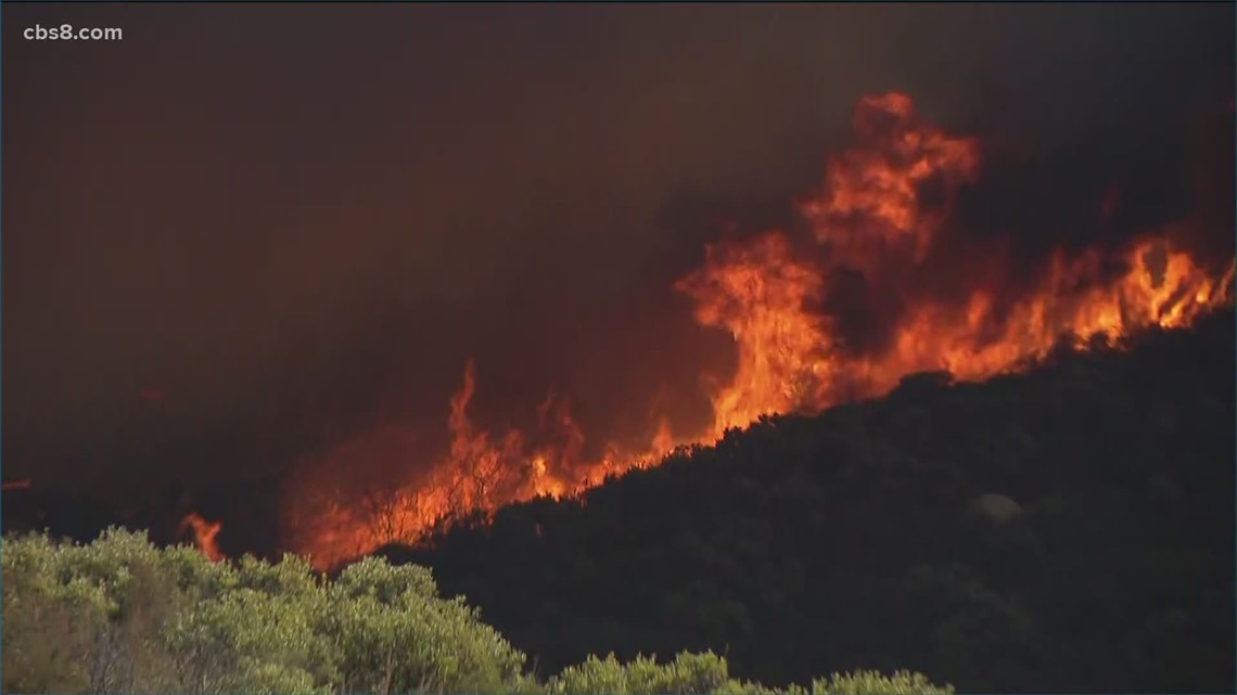 Valley Fire update 6:30 p.m. | cbs8.com