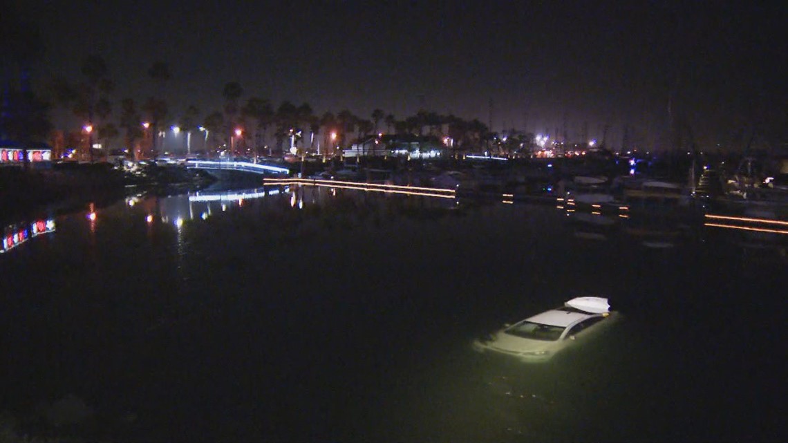 Car crashes into water at Chula Vista Harbor, driver suspected of DUI ...