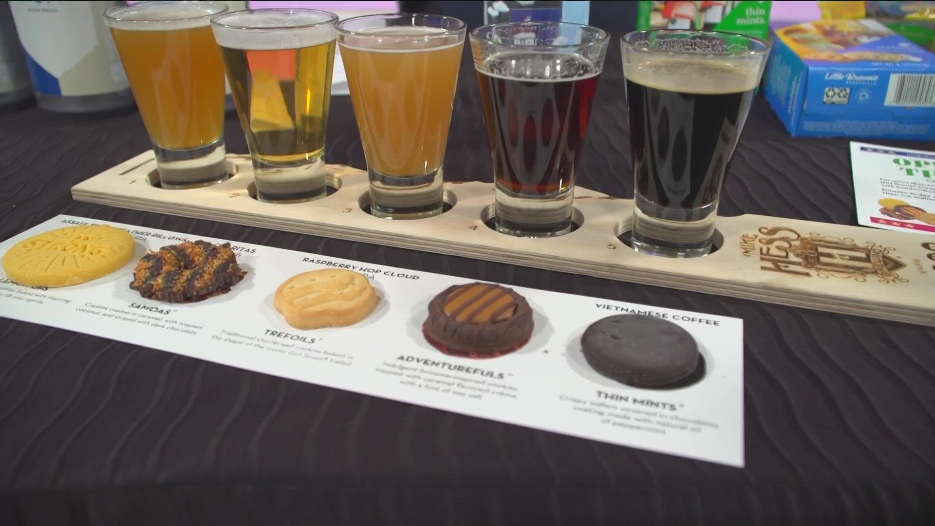 Mike Hess joined the show to talk about the cookie and beer pairings and how the money raised will go towards Operation Thin Mint.