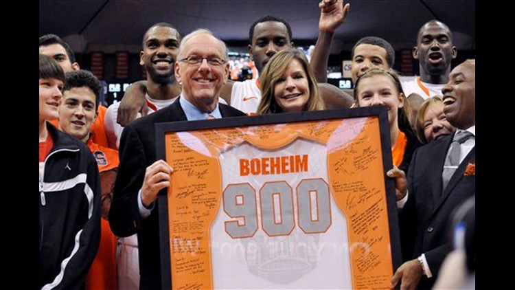 Boeheim wins 900th, appeals for action on firearms | cbs8.com