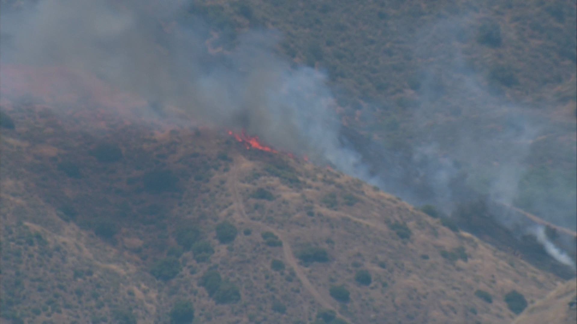 Crews Stop Spread Of Brush Fire In Rural East County | Cbs8.com