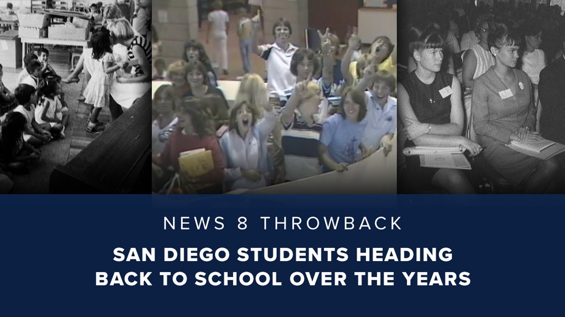News 8 Throwback: San Diego students heading back to school over the ...