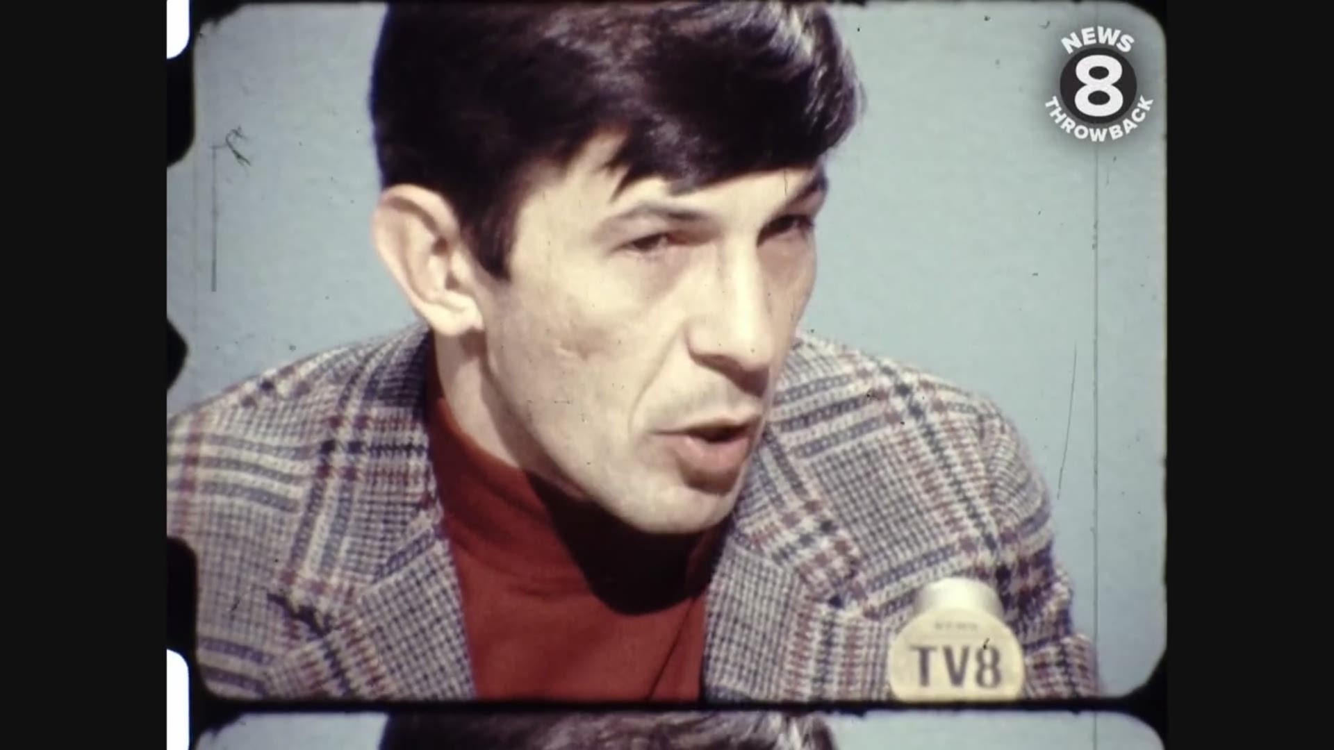 Actor Leonard Nimoy talked to News 8 in 1971 about his starring role in The Old Globe Theater’s production of “The Man in the Glass Booth.”