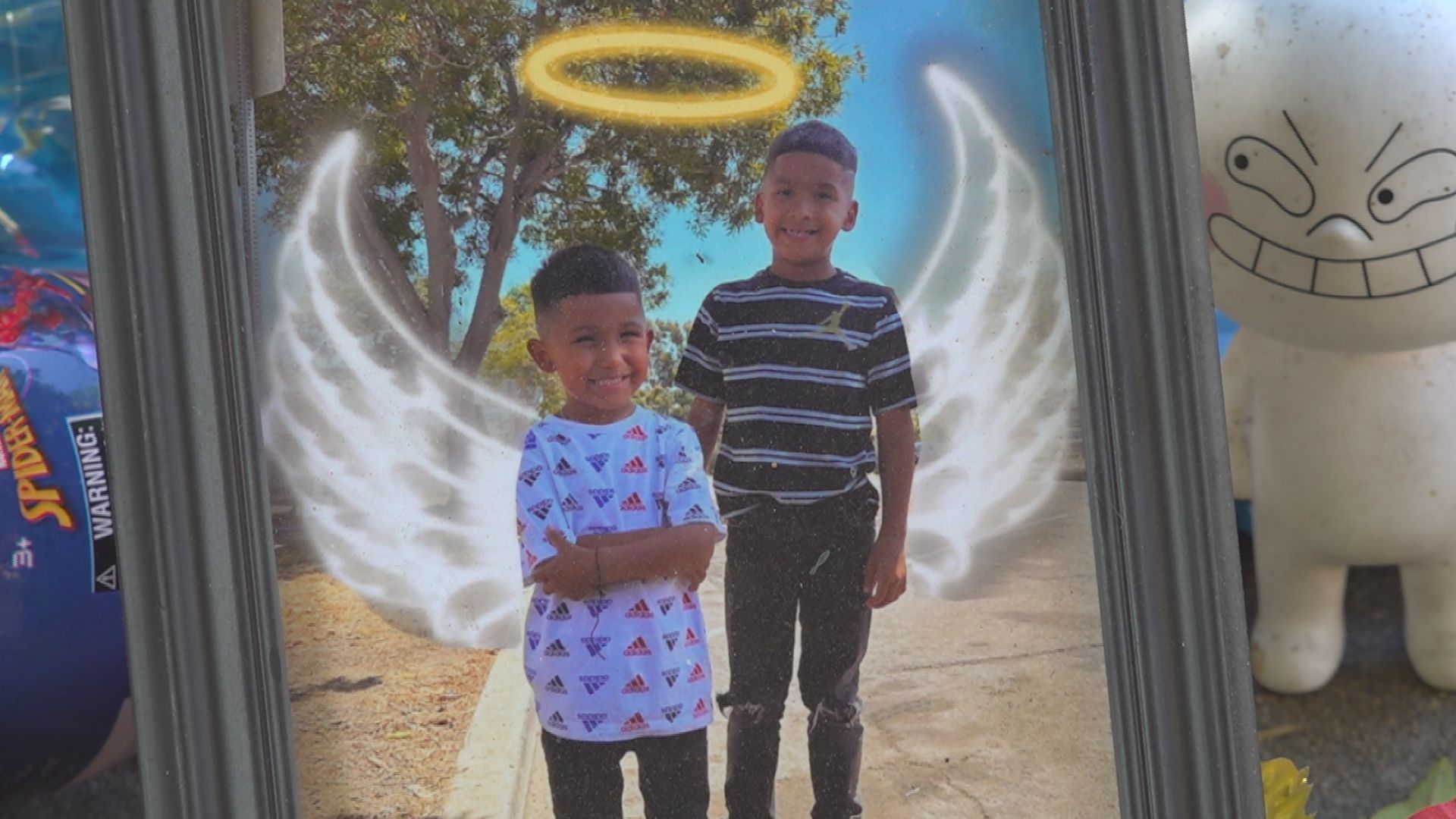 San Diego Police were in high-speed pursuit over a missing headlight. The driver hit a car on the 805, killing 8-year-old and 4-year-old brothers.