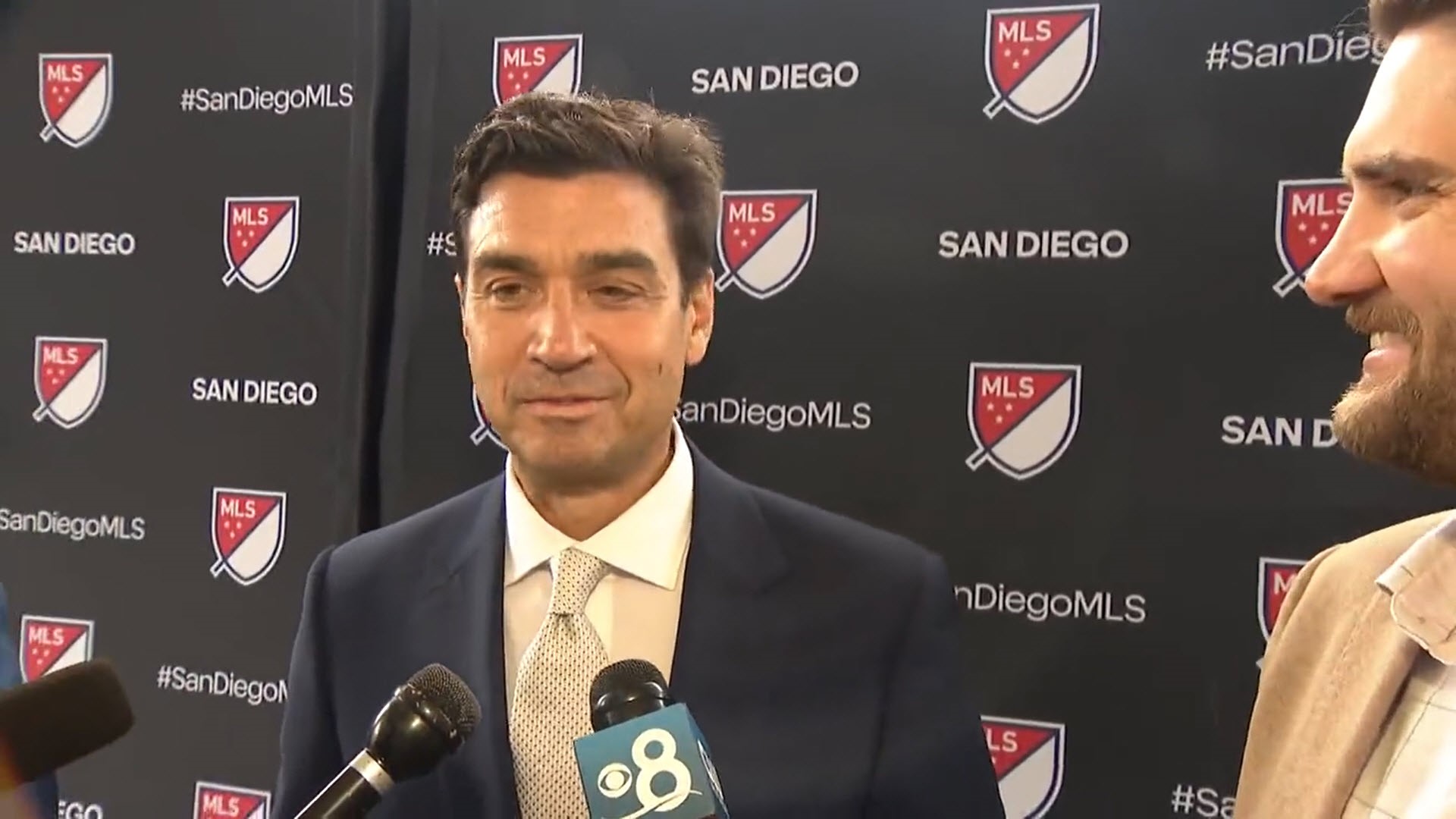 "You heard it here first" In an interview with CBS 8,  team CEO Tom Penn shared the two names the team is deciding between for the newest MLS franchise in San Diego.