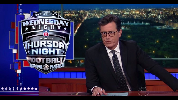 Late Show's Wednesday Night Thursday Night Football Promo | cbs8.com