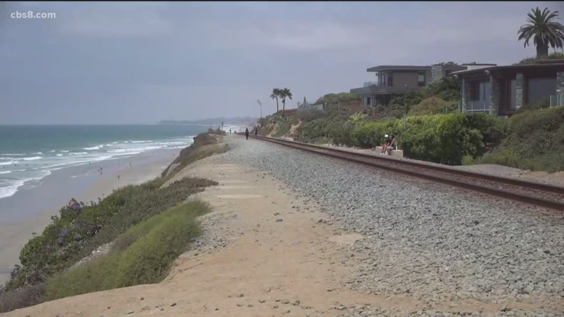 When it comes to the Del Mar cliffs, mother nature is not bluffing. Erosion along the coast is causing the cliff side to crumble – putting train tracks at risk. News 8’s Shawn Styles reports from Del Mar with a look at some possible solutions.