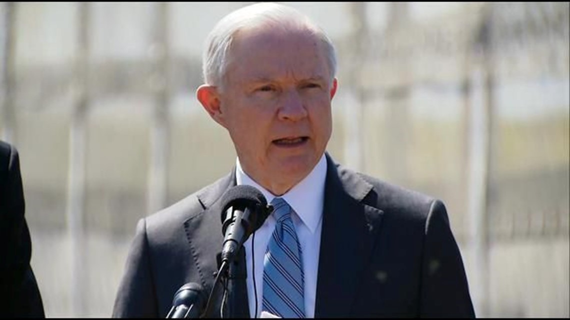 Ag Jeff Sessions And Sec Of Homeland Security Kelly Visit San Diego