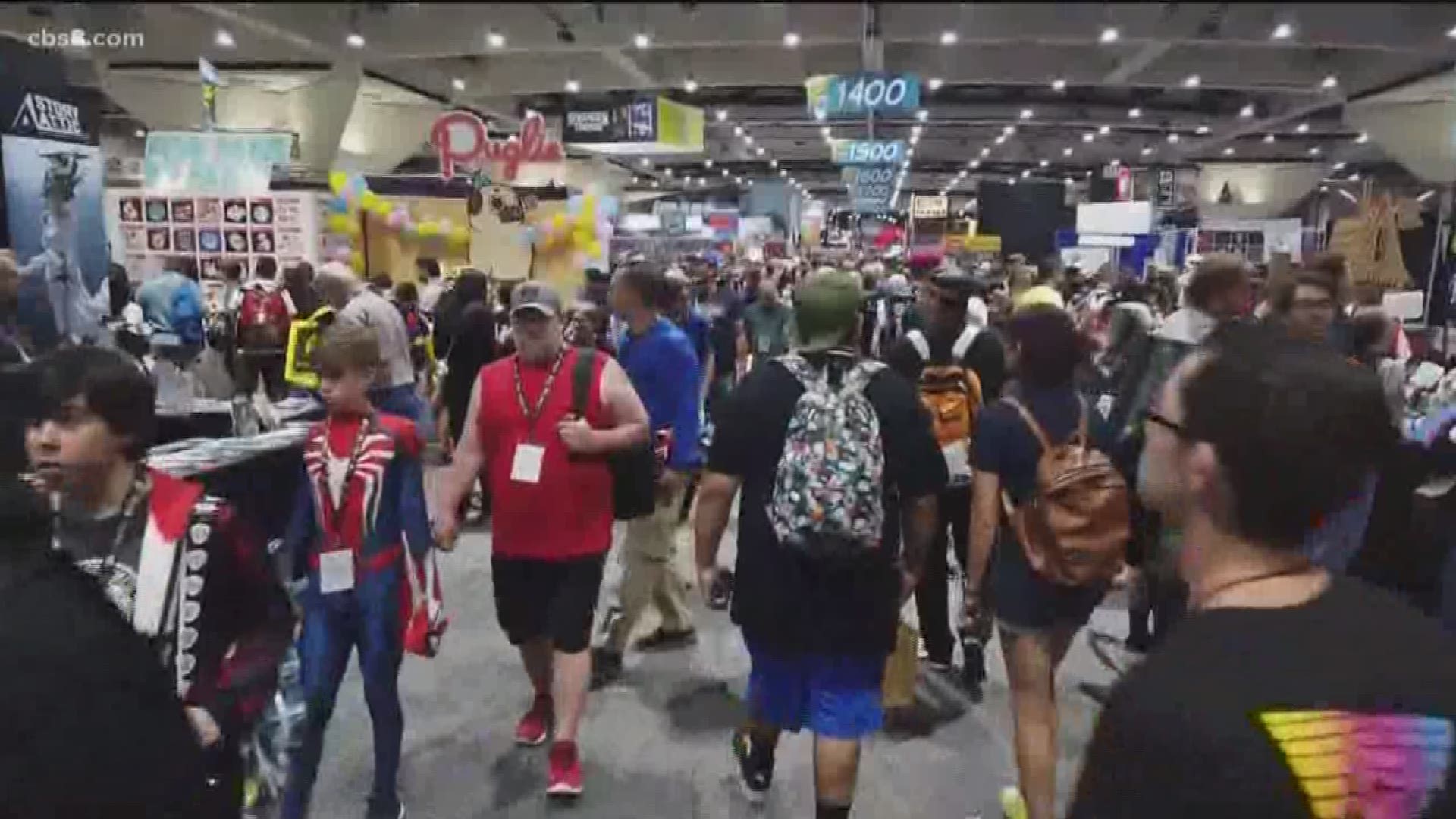 News 8's Shannon Handy gives us an inside look at the Convention Center during the San Diego Comic-Con 2019