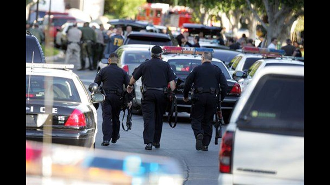 Some employees return to scene of Edison shooting