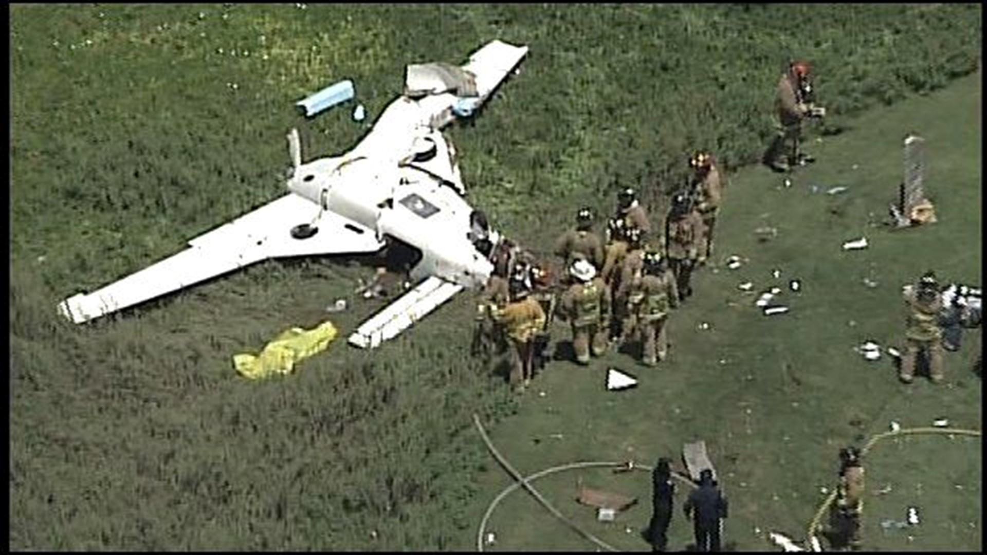 One killed, four injured when plane crashes on SD golf course