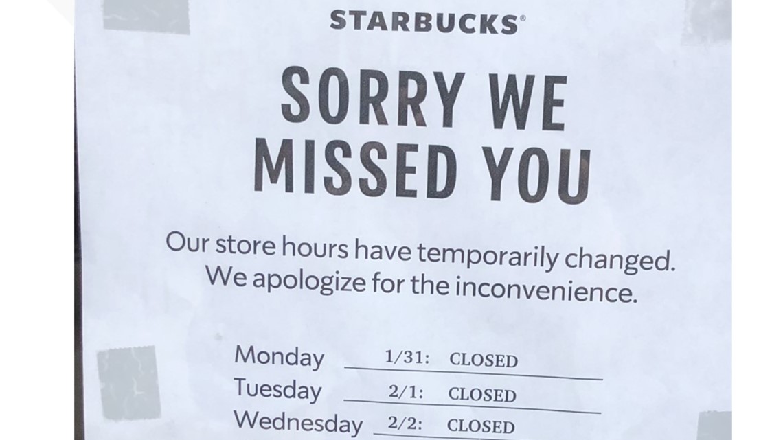 Why are so many Starbucks stores closed?