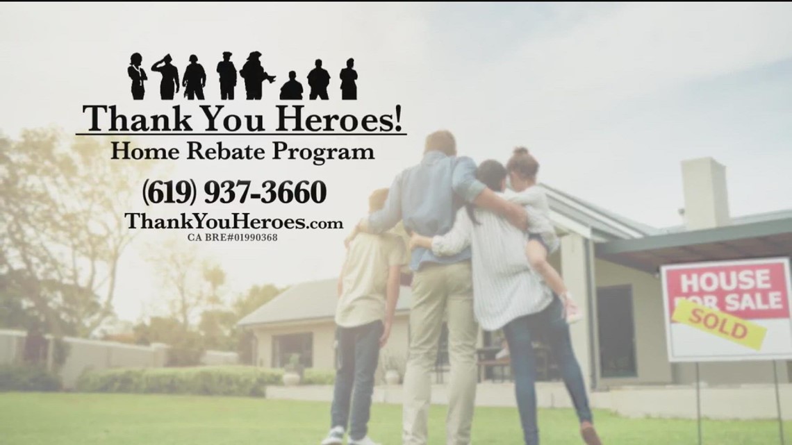 Thank You Heroes Home Rebate Program
