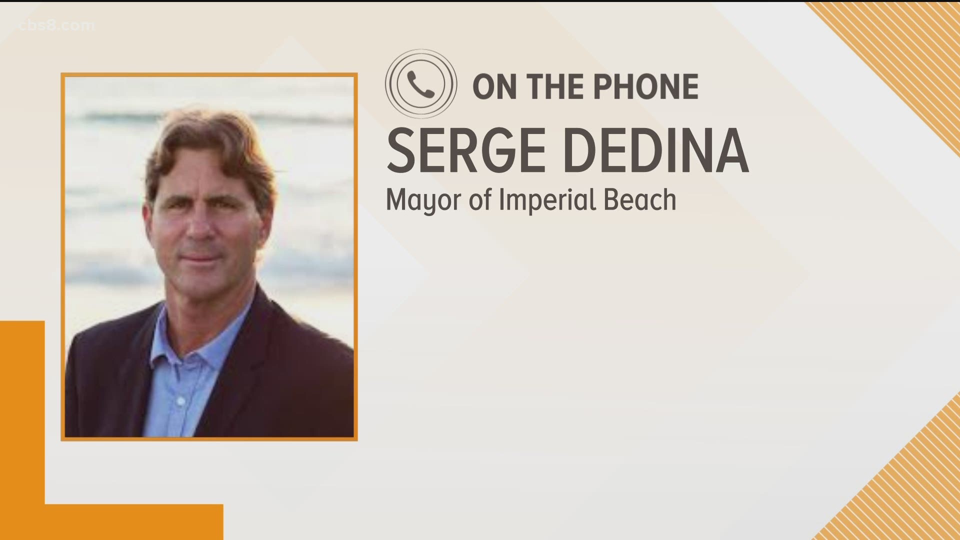 60 Minutes Lesley Stahl visited Imperial Beach to see the ongoing sewage problem firsthand and talk to Mayor Serge Dedina.