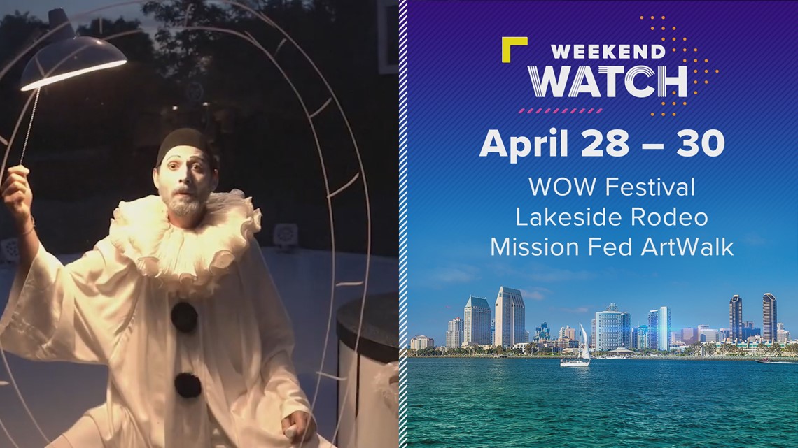 Weekend Watch April 28 - 30 | Things to do in San Diego