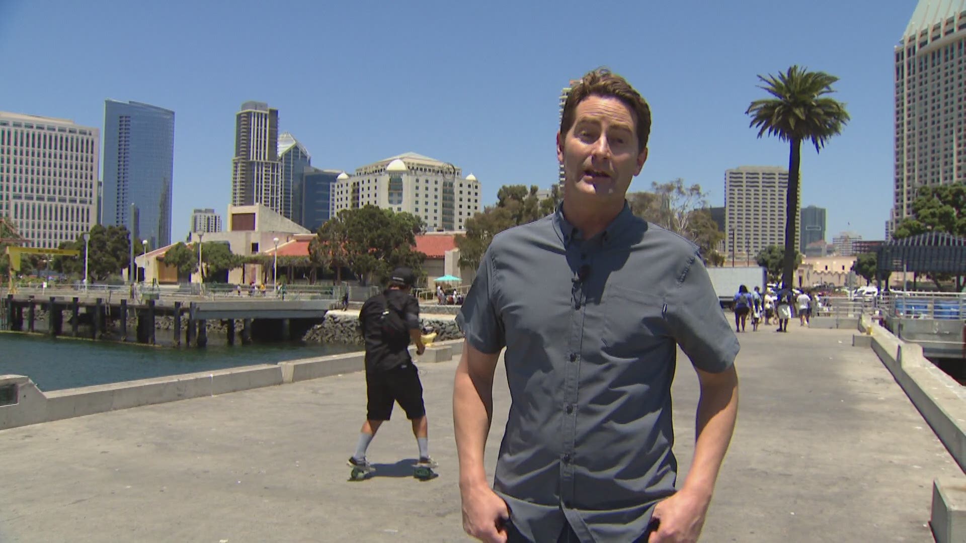 Lance Lynn is a professional free skater spreading joy along San Diego's embarcadero.