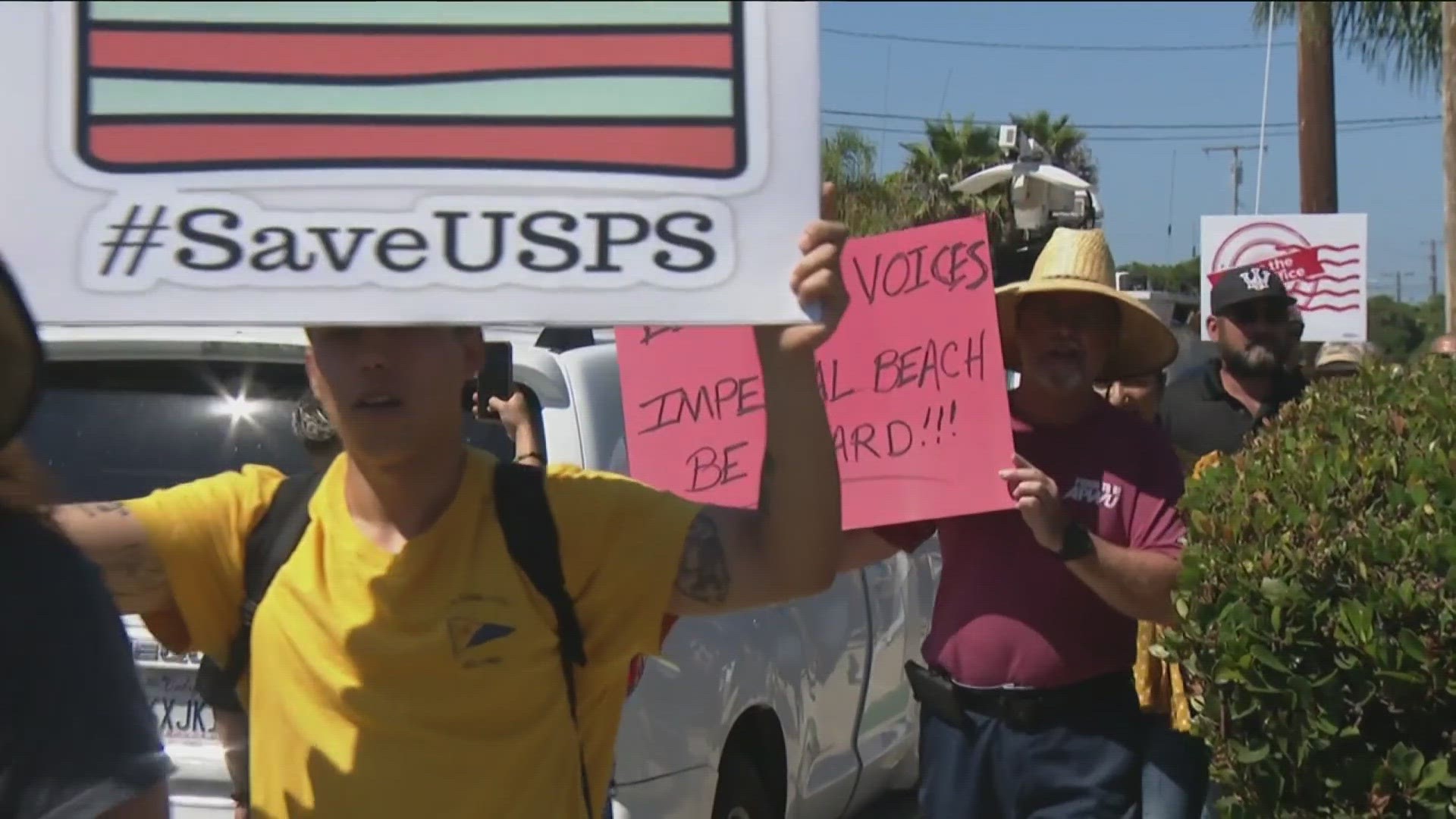 A spokesperson for USPS said the mail carriers are going to be moved to the 3rd Avenue location in Chula Vista, which is approximately six miles away.