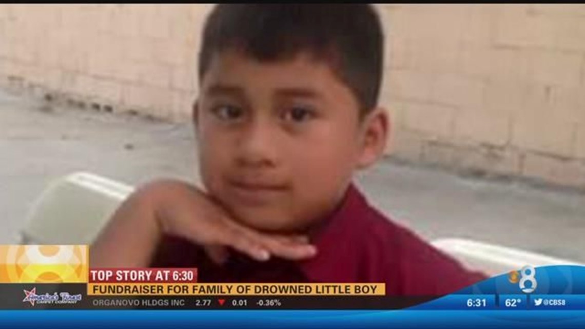 Fundraiser held for family of drowned 8-year-old boy | cbs8.com