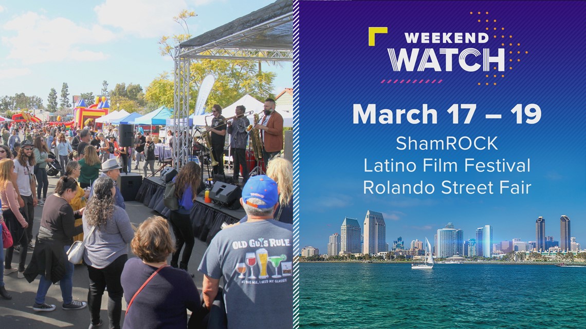 Weekend Watch March 17 - 19 | Things to do in San Diego