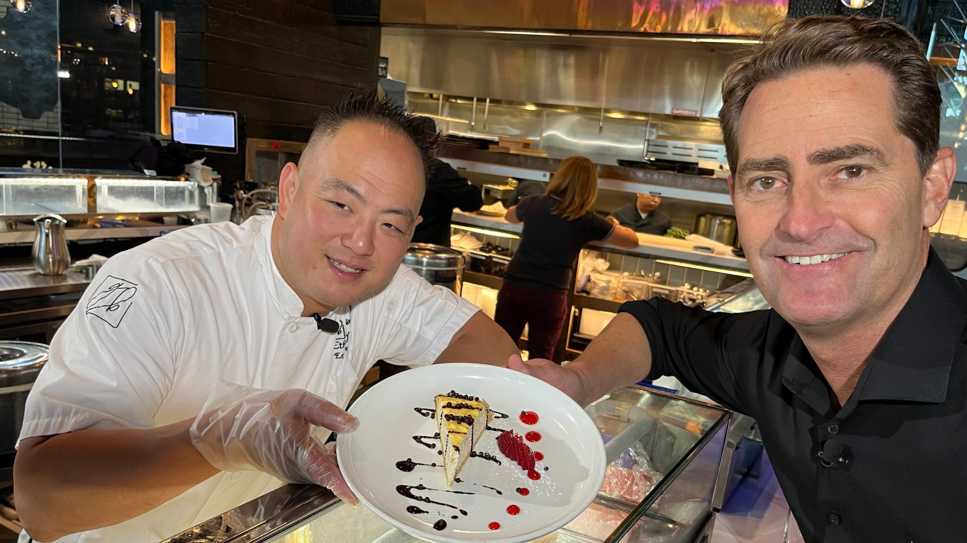 At the 'Glass Box' in Del Mar, Omakase dining means there's no need for a menu.