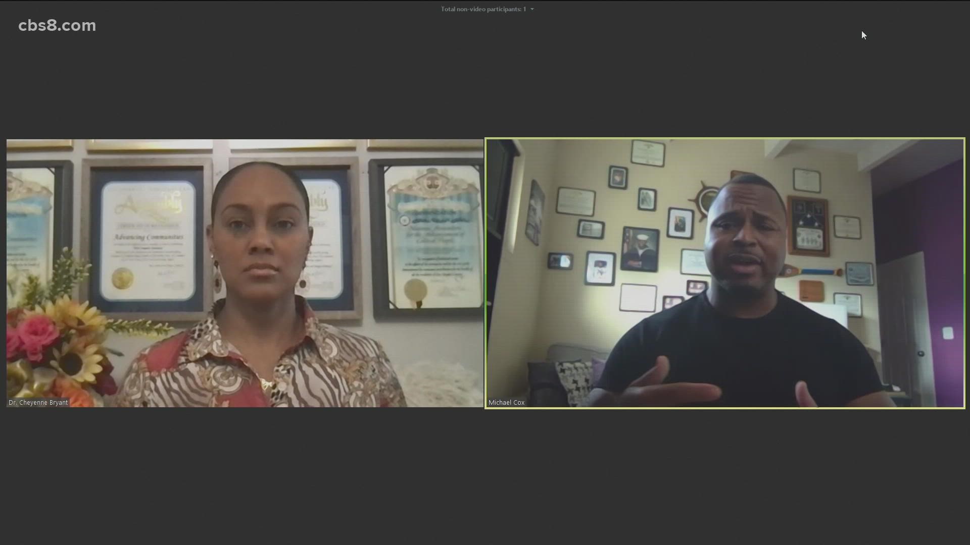 CEO & Publisher of "The Official Black Magazine" Michael Cox along with Dr. Cheyenne Bryant talk about mental health.