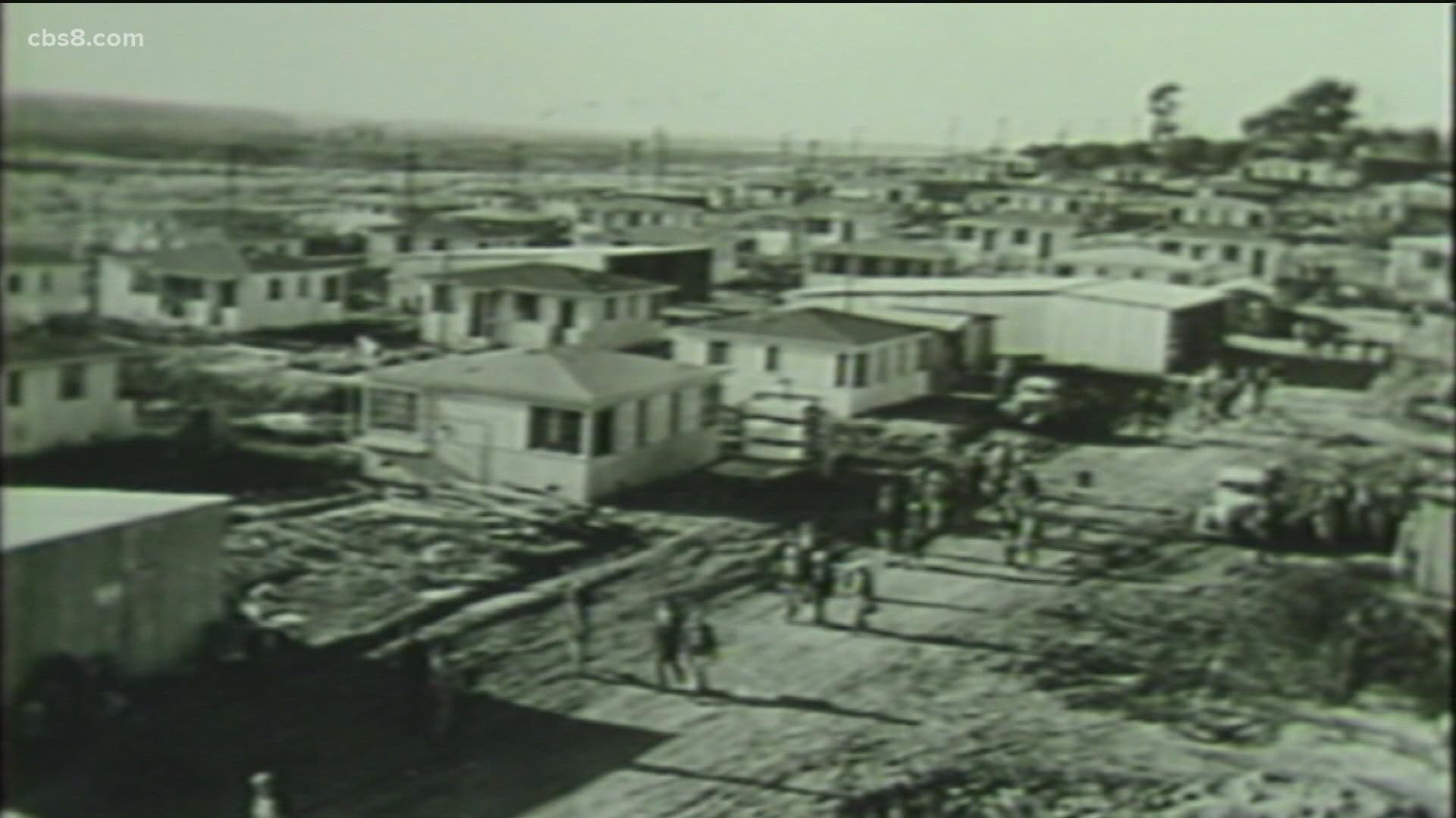 News 8 looks into the history of Linda Vista from Skateworld to the University of San Diego and how homes were built in the 1940's to house WWII defense workers.