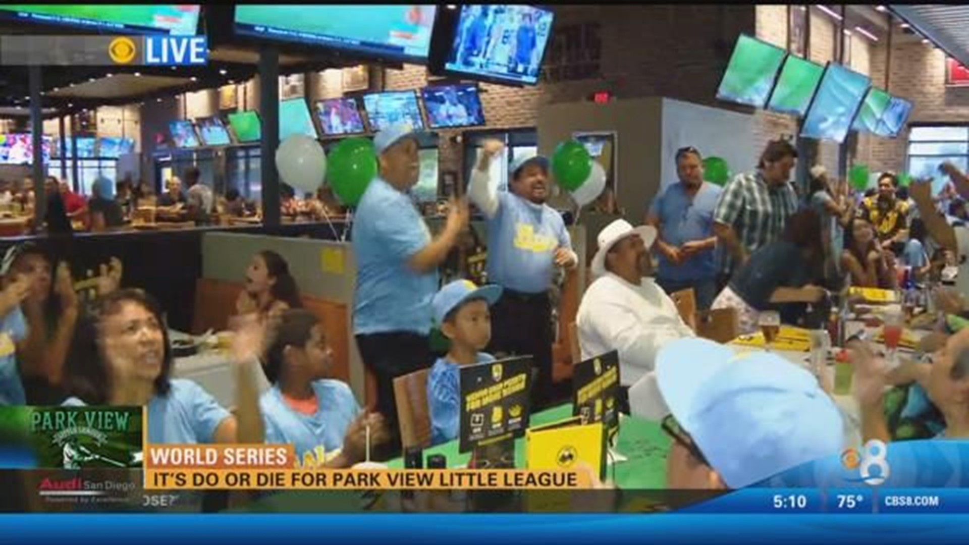 Park View Little League 12U all-star team is treated to hometown pep rally