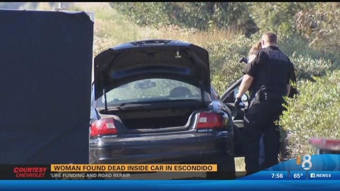 Woman found dead inside a car in Escondido | cbs8.com
